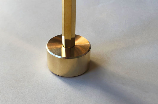 Premium Machined Brass Pen Stand for your Desk